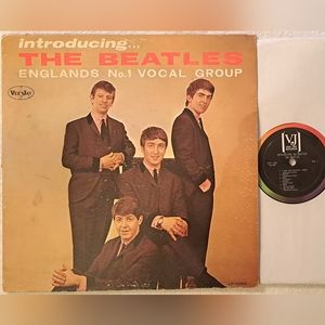 INTRODUCING THE BEATLES Vee-Jay VJLP-1062 LP 1062 1964 Record MONO Version-2